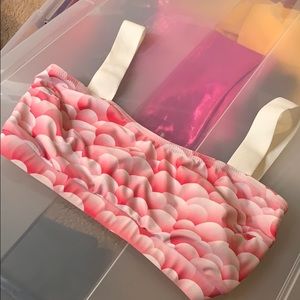 Pink clouds Sukishufu sports bra top ☁️💗